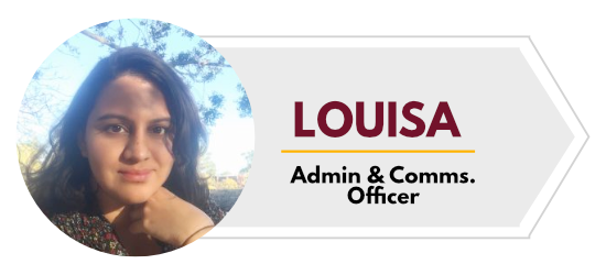 Louisa - Admin & Comms Officer